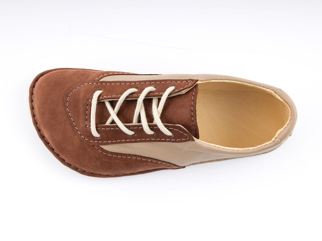 Barefoot sneakers - beige brown