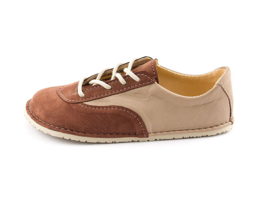 Barefoot sneakers - beige brown