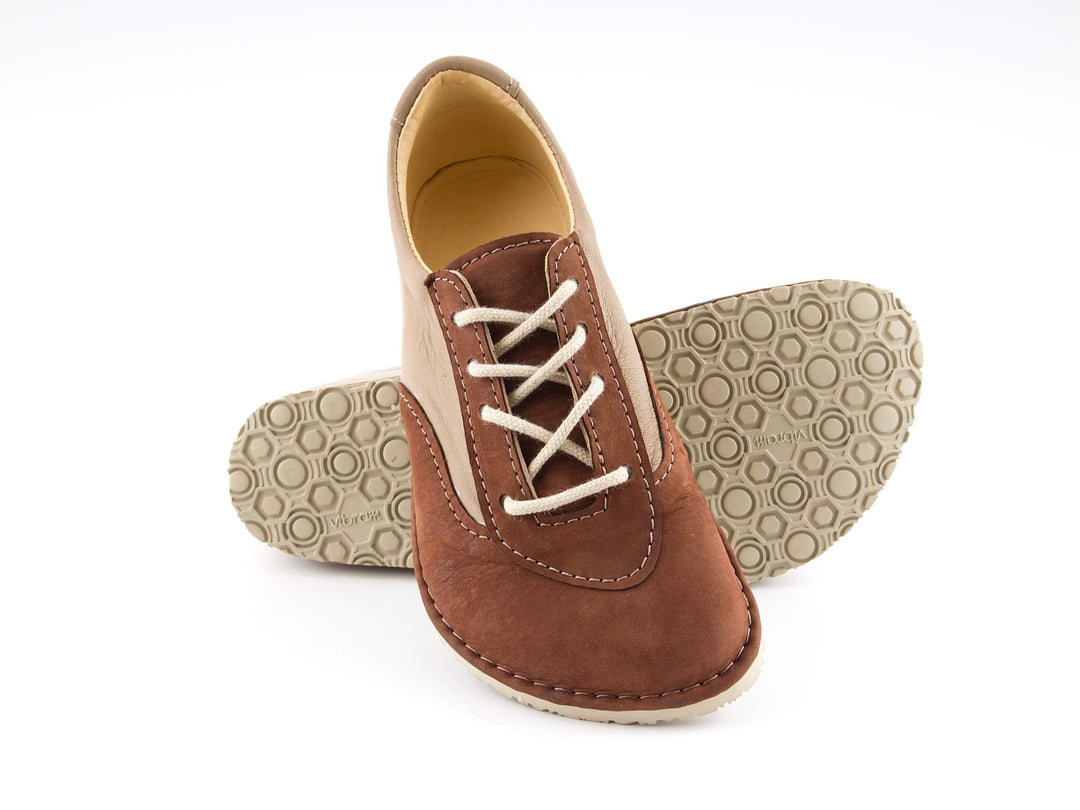 Barefoot sneakers - beige brown