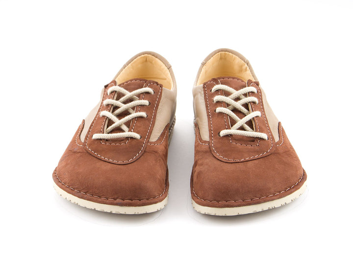 Barefoot sneakers - beige brown