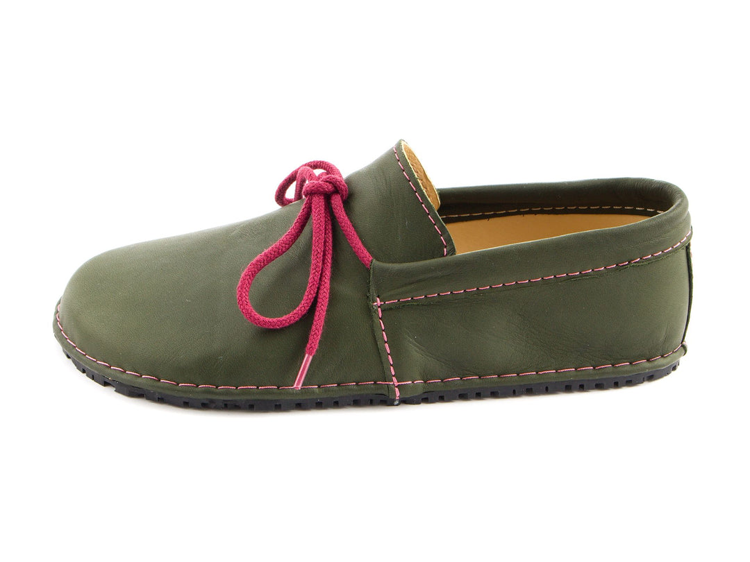 Cordelia Barefoot moccasins - khaki