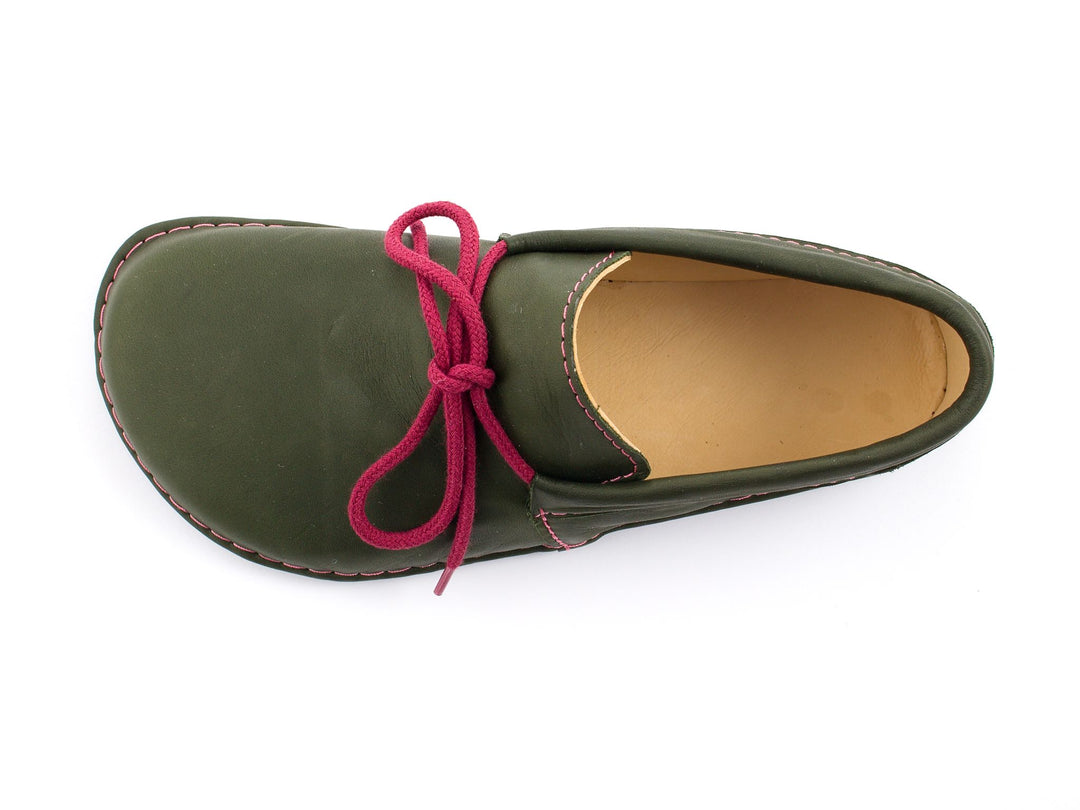 Cordelia Barefoot moccasins - khaki