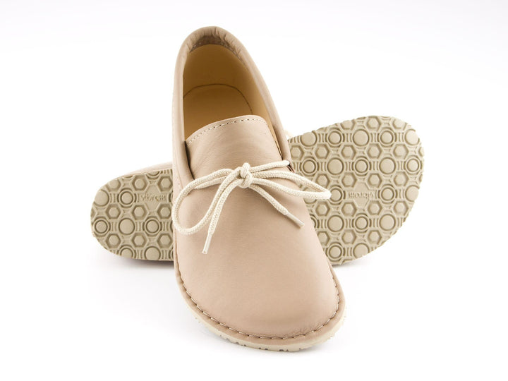 Cordelia Barefoot moccasins - beige