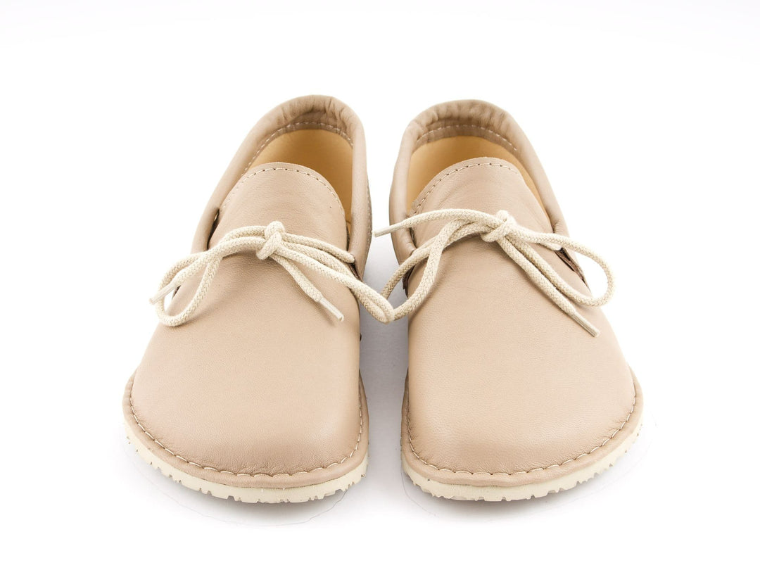 Cordelia Barefoot moccasins - beige