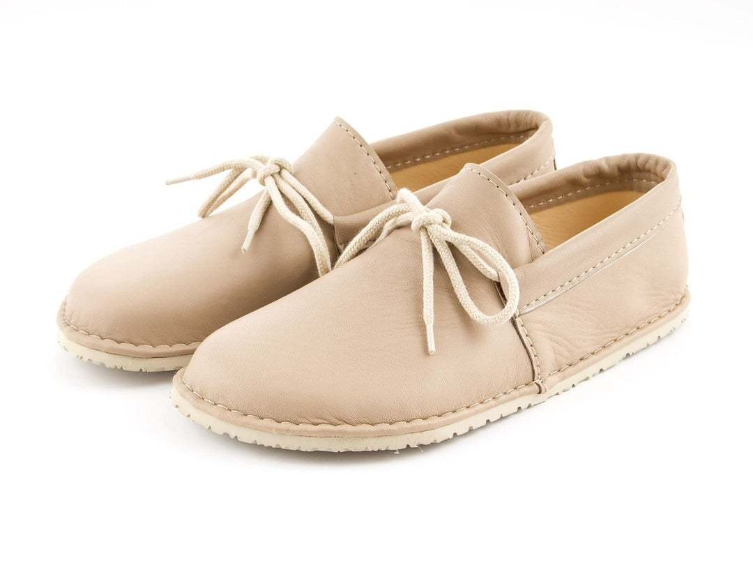 Cordelia Barefoot moccasins - beige