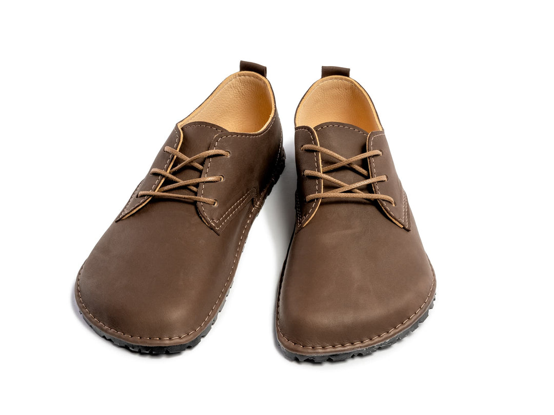 Barefoot oxfords - dark brown