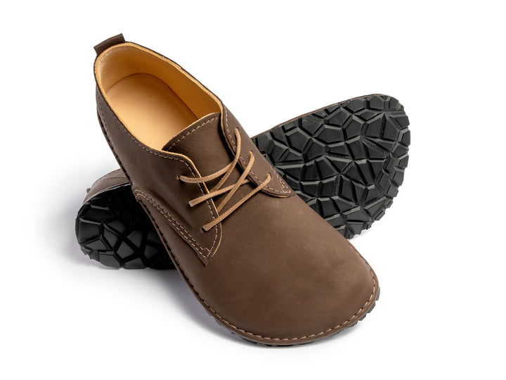 Barefoot oxfords - dark brown