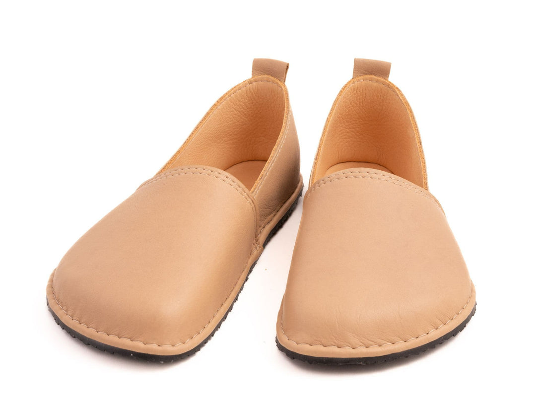 Fuego Barefoot moccasins - beige